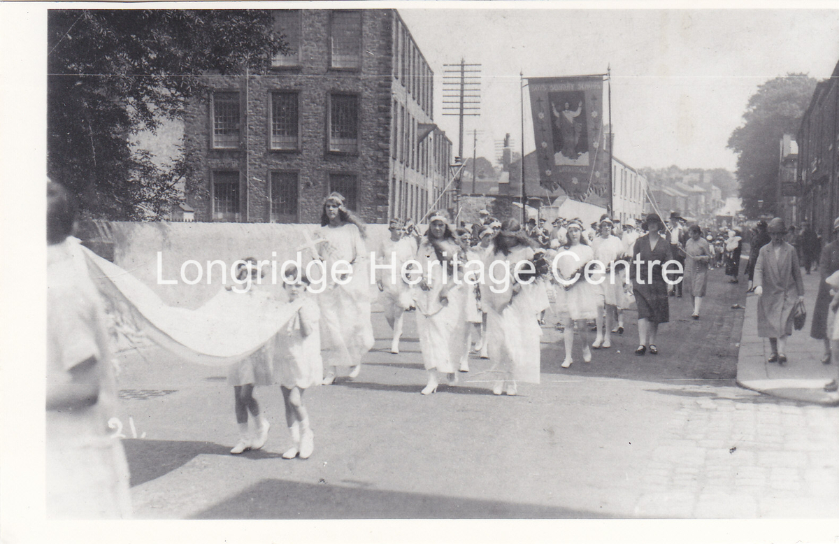 103B - Berry Lane - Church procession passing Cramp Oaks Mill - Unknown